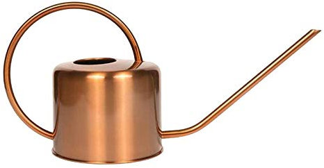 NOVSKI Arrosoir Décoratif De Couleur Cuivre De 45 Oz - Bec Col De Cygne À Arrosage Facile pour Un Arrosage Rapide Et Facile des Plantes D'intérieur