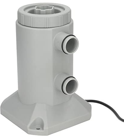 WOOXGEHM Pompa Filtro a Cartuccia per Piscine Fuori Terra 2000L/H Home Backyard Pompa Filtro Elettrico, 75W Gonfiabile Piscina Filtro Kit Pompa per Giardino Patio Piscina Pulizia(Unione Europea)