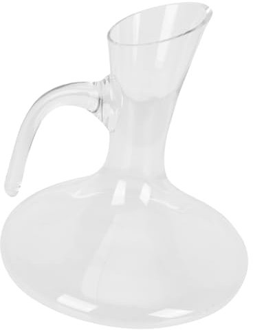 VINTORKY Karaffe Weinzubehör Spirituosenspender Dekantierflaschen für Wein einfacher Syrup Sirup Likörteiler Weinkrug Kristall Wasserflasche Whiskey Glas Wasserspender