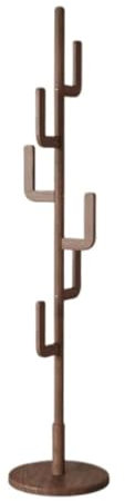 Appendiabiti da Terra Attaccapanni Appendiabiti A Forma Di Cactus Dal Design Unico, Autoportante, In Legno, Con Altezza Regolabile, Con Ganci Attaccapanni per Ingresso Appendiabiti ( Color : A , Size