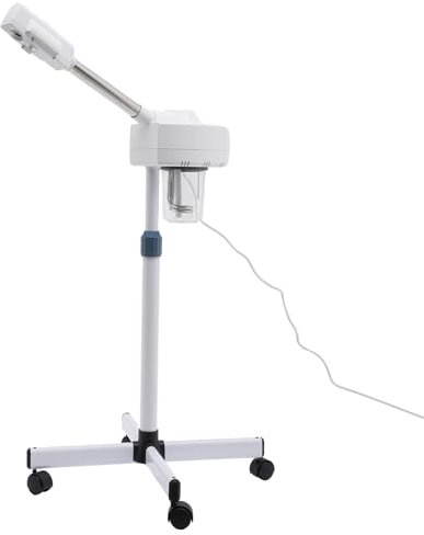 SABUIDDS Appareil à Vapeur pour le Visage - Sauna, Hydratant, Soins du Visage - Pour Salon, Maison, Studio de Beauté (Blanc)