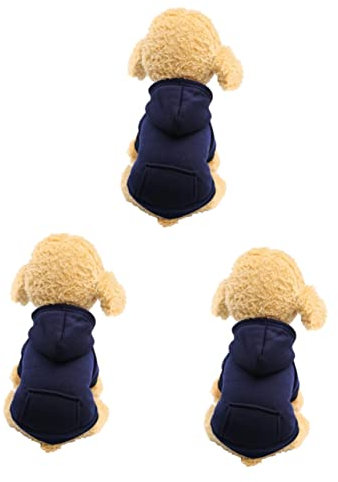 INOOMP 3stücke Pet Warm Coat Für Hunde Warmer Mit Taschen Für Für Herbst Und Winter Xs