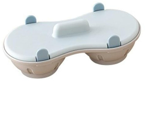 Cuiseur vapeur pour micro-ondes avec couvercle, boîte vapeur en plastique, cuiseur à œufs, plaque vapeur, double cuiseur à œufs