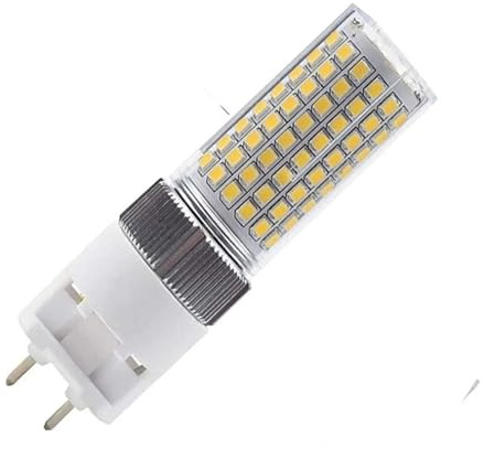 KAKAK Lampada a LED G12 da 15 W e 25 W, 2 pin, 2800-6500 K per casa garage(Warm White,25W)