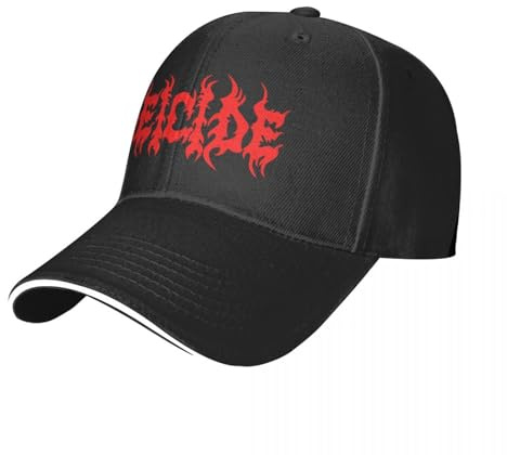 DNRASOK Deicide basebollkeps musikband tennis skate truckerkeps y2k anpassad logotyp kvinna man snapback keps