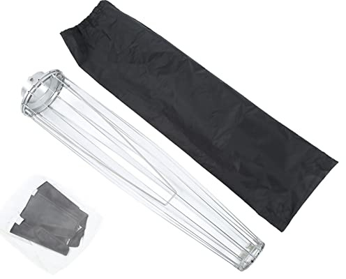 KIMISS Portable Montant de Boîte à Soft-Box Pliable à 360 ° - Éclairage de Photographie Sphérique Boîte Douce, Portraits et Utilisation Commerciale (65 cm)