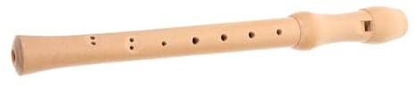 VANZACK Sopranblockflöte mit 8 Löchern Beige Präzise Töne und Koordinationstraining Musikinstrument für Schnelle Lerner und Musikliebhaber