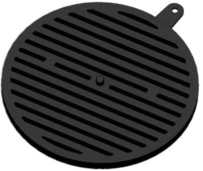 Kaminrost/Ascherost Rund Ø 285 x 15 mm passend für Ortrand** Kaminöfen inkl. Modellübersicht - Ascherost Kamin aus massivem Stahl - Feuerrost feuerfest & hitzebeständig