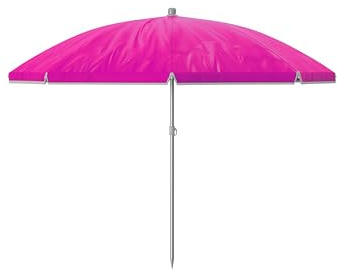 MARBUENO SUMMER Marbueno 10102RS 10102RS Parasol en polyester et acier avec housse Rose 180 cm