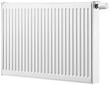 Buderus Flachheizkörper VCM-Profil Typ 21 600 x 1000 mm Logatrend rechts mit Wandbefestigung FMS