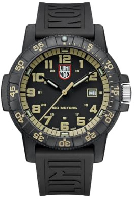 Luminox - Leatherback SEA Turtle Giant XS.ZC33 - Mens Watch 44mm - Divers Watch in Black Date Function - 100m Water Resistant - Mens Watches - Swiss Made