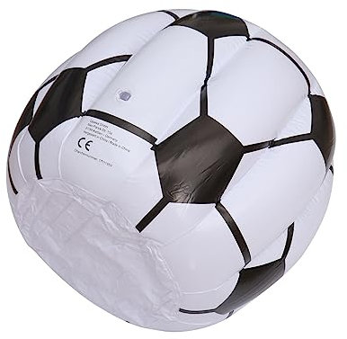 HOLIDYOYO 1pc PVC Inflatable Football Ice Bucket Portable Folding Cooler for Outdoor Parties Bbqs and Events Multi-Functional Design for Vodka Whiskey Wine and Cocktails