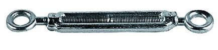Tenditore A Due Occhi In Acciaio Zincato Mm 5 Cf. 100 Pz