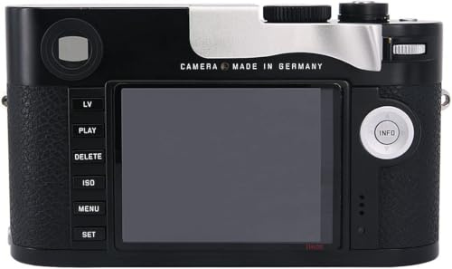 Haoge THB-M24S Metall-Blitzschuh-Handgriff für Leica M Typ240 M240, M-P Typ 240 M240P, M Typ262 M262, M-D Typ 262 Kamera, Silber