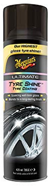 Meguiar's G192315EU Ultimate Tire Shine Tire Coating Tire Dressing 425 g: Our Highest Gloss Tire Shine Yet, packaging may vary