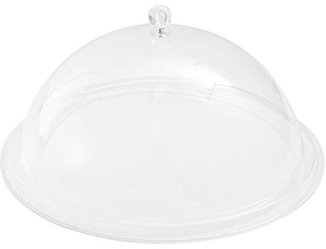 Cabilock Runde Acryl Lebensmittelabdeckung, Transparent, Robust, 1 Stück | Essenszelt, Isolierdeckel für Brot und Geflügel, für Zuhause und Draußen, Hält Speisen Frisch Zufälliger Stil
