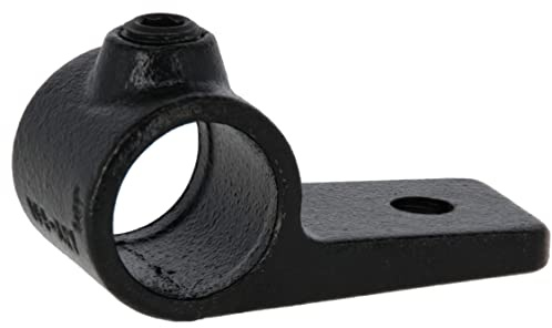 Rohrverbinder mit Flansch 1-seitig schwarz 1 (Ø 33,7 mm) AVERDE