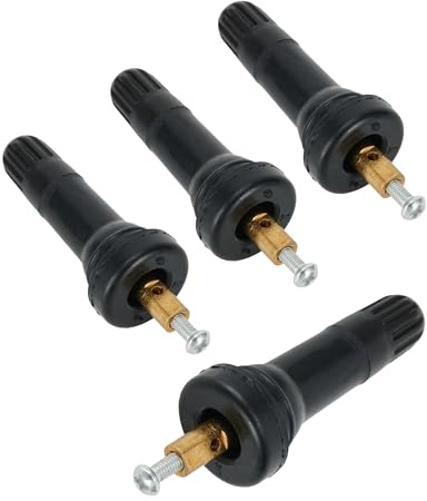 Flaconi 4PCS Reifen Ventilstämme Auto,Ventil Fuer Reifendrucksensor,Ventil für Schrader Sensor,eifendruckkontrollsystem TPMS Sensor Ventilschaft Reparatur und Wartung,für die Meisten Autos,Schubkarren