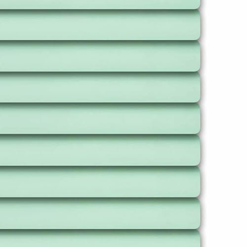 DZHTUF Aluminium-Jalousien Für Fenster, 50/60/70/80/90/100/110/130cm, Horizontale Jalousien, Innen Dekorative Fensterläden, Grün, wasserdichte Verdunkelungsrollos, Anpassbar,W×H-140x190cm/55x75in