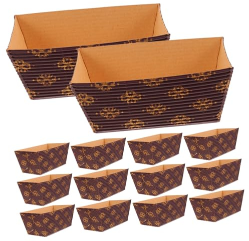 TOYANDONA 25 pièces Lot de Moules Papier pour Cuisson et Gâteau Résistants Haute Température Empilables pour Fêtes et Pâtisserie Maison