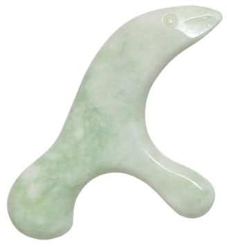 Ipetboom Massaggiatore i Piedi in Jade Xiuyan Superficie Liscia, Facile da Trasportare, Strumento Unico per Massaggiare e Terapia del Piede a Casa in Studi Professionali
