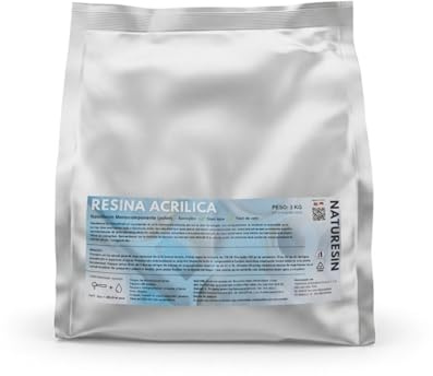 Resin Pro ® NatuResin - 3 kg Einkomponenten-Harz - Mineralharz auf Wasserbasis - zur Herstellung von Accessoires und Objekten