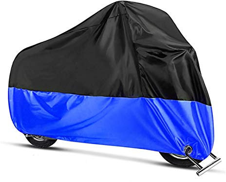 Motorrad Abdeckplane XL für Royal Enfield Interceptor 650 sw-bl