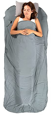 Klymit Nest Schlafsackeinlage Warmwetterschlafsack Grau XL
