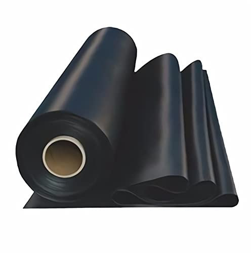 GEREP Fischteichfolie Teichfolie für Gartenteiche, Verschönerung, Gartenarbeit, Schwimmbäder, Dicke 0,13 mm/Schwarz / 5×4m