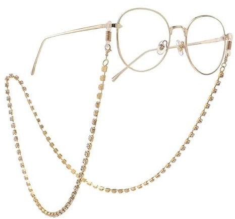 SOREZE Perlen Brillenketten Lanyard Gesichtsmaske Kettenhalter Brillenseil Sonnenbrille Kordel Halsband Geschenk Damen