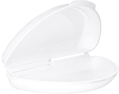 Set of 2 White Microwave Omelette Maker - BPA-Free Plastic, Microwave Safe