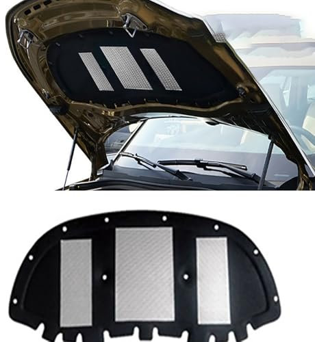 Coussin d'isolation phonique pour Capot Avant de Voiture pour Skoda Kodiaq Kodiaq GT 2017-2020, Housse insonorisée en Coton, Accessoires extérieurs