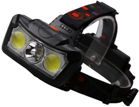 Happyyami Linterna Led Para Correr y Acampar Ligera y Resistente Para Actividades y Nocturna