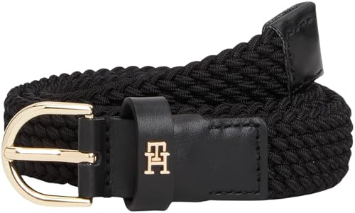 Tommy Hilfiger Damen Gürtel Essential Effortless 2,5 cm Elastic Ledergürtel
