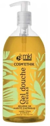 MKL Green Nature Cosm'Ethik Shampoing Douche Beurre de Karité d'Afrique 1 L