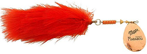 Mepps Giant Marabou 40 g Pesca Silure, Brochillo (CUIVRE ROJo)