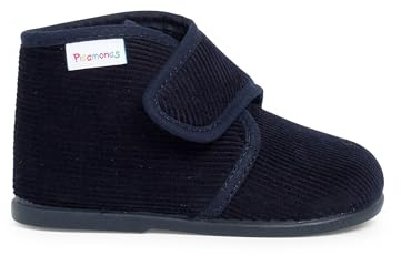 Pisamonas Zapatillas Casa Bota Pana Talla 26 Color Azul Marino