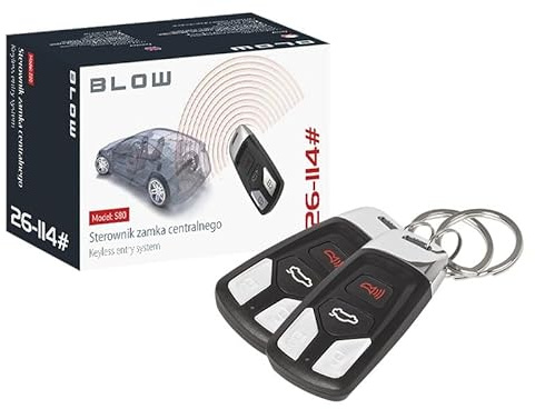 BLOW 26-114# Fernbedienung Zentralverriegelung mit Sicherung mit Kabel