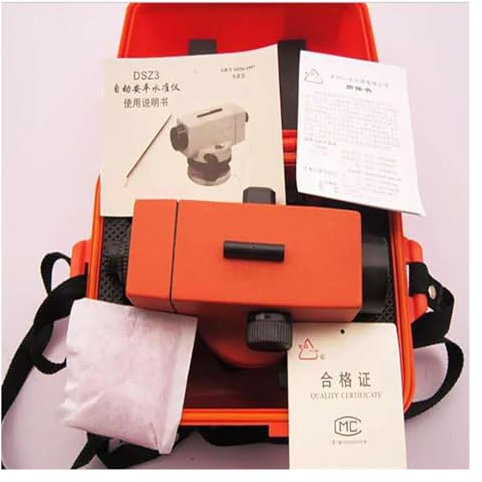 FUNTLY Niveau Optique Automatique DSZ3 Niveau électronique 32X Outil d'auto-nivellement Instruments d'enquête Niveau Optique Niveau Automatique Automatique