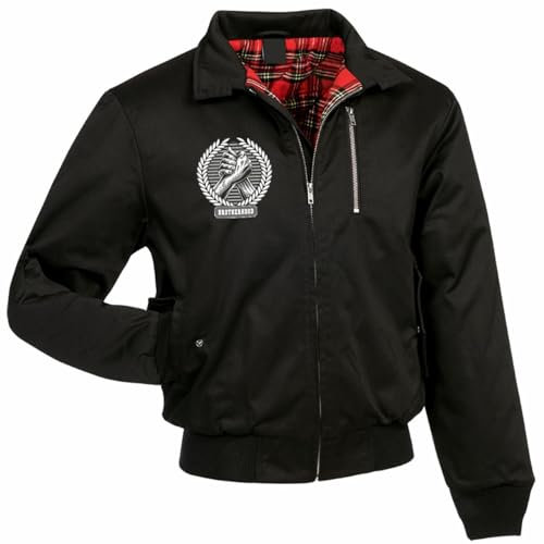 Life Is Pain Herren Winter Harrington Jacke mit Futter La Familia Brotherhood before business