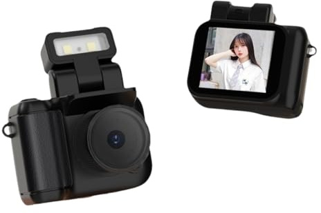 2024 Upgraded Keychain Camera, 2MP 1080P HD The World's Smallest DV Camera,1.44Inch Screen, 160° Lens Angle,Type C, No SD Card