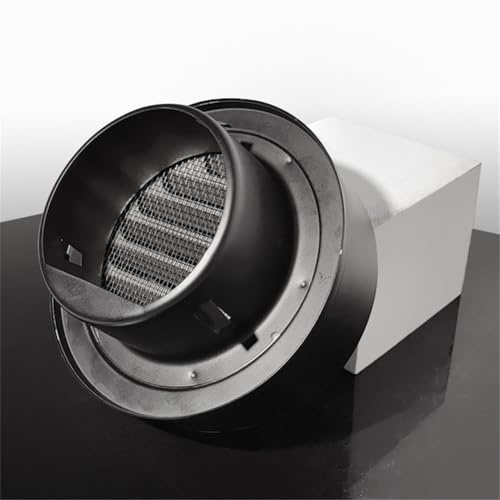304 Edelstahl-Lüftungsabdeckung, runde Lüftungsgitter-Abdeckung, Abluftventilator-Abdeckung (80 mm)