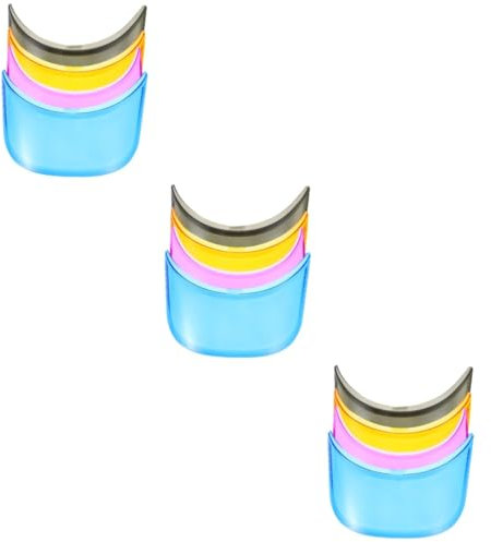 VALICLUD 12pièces Tpu Transparent Hat Visor Accessoire De Casque De Vélo Solaire Et Pluie Compatible Avec Chapeaux De Sport Et Casquettes Pour Randonnée Et Activités Extérieures