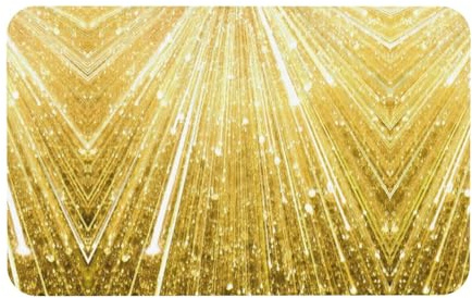 GaxfjRu Tapis de bain absorbant et facile à nettoyer Motif pierre de diatomée Doré