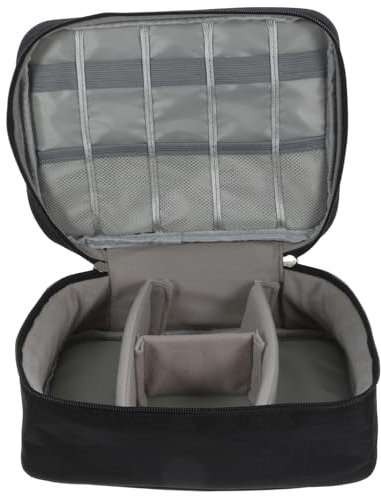 LAPYAPPE Travel Electronics Organizer Pouch Cord Organizer Bag for Portable Charger Travel Pouch Shock-Absorbing Padding