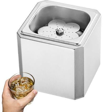 Kompakter Glas-Kühler für Bier und Getränke, sofortige Kühlung in 8-10 Sekunden mit LED-Licht, ideal für den privaten und gewerblichen Gebrauch