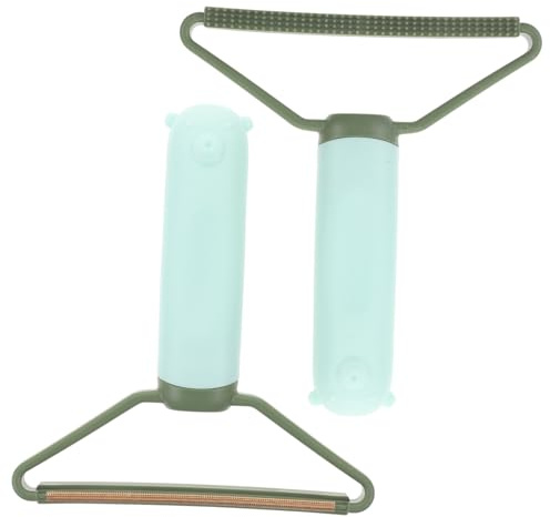 PLAFOPE 2 Piezas Removedor de Pelusas Manual Raspador de Ergonómico Antideslizante Eliminador de Bolitas y Pelos para Ropa y Alfombras Limpieza Rápida Daños