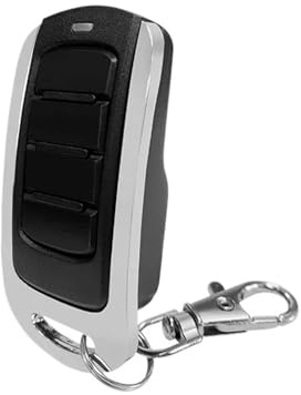 Telecomando apricancello, Comando Garage Remote Universal Multifrequenza Da 280 A 868 MHz Rolling Code Door,Trasmettitore remoto(Black-Button)