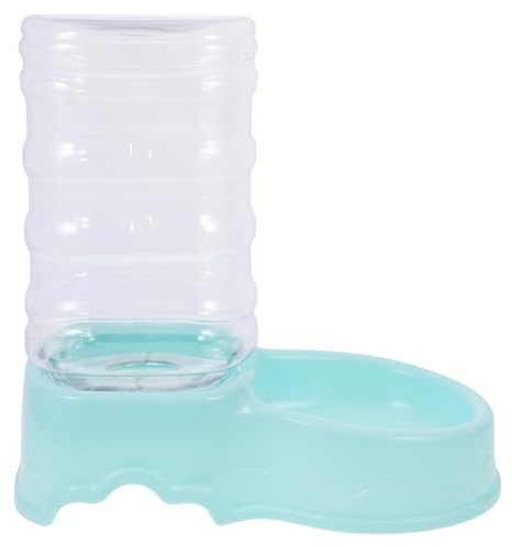 Luxshiny Distributeur Automatique d'eau Design Gravité en Plastique 3,5l Simple et Élégant Croquettes pour Chats et Chiens pour Usage Domestique ou Magasin Professionnel