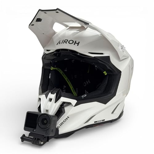 Action Cam Chin Mount für Motorradhelme (Single, Airoh Twist 3)